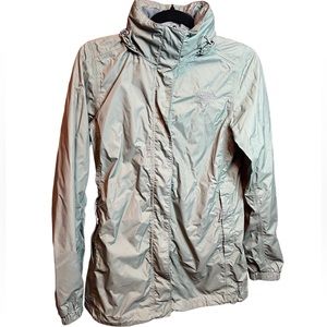 North Face Women’s raincoat windbreaker, size S, 100% nylon shell, Dry Vent